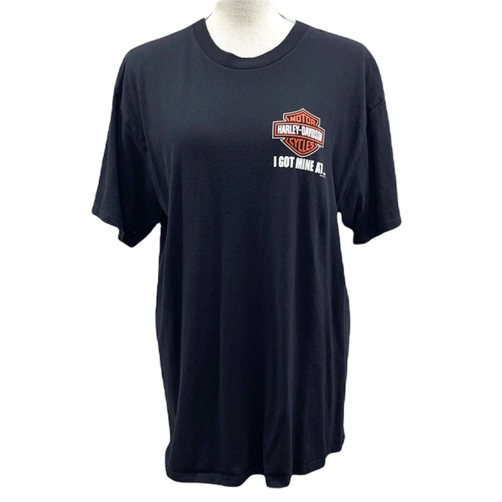 HARLEY-DAVIDSON Black Men’s/Unisex Short Sleeve Graphic Tee Shirt Size Large